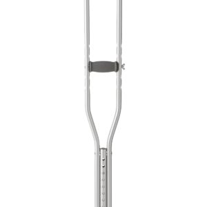 Aluminum Push-Button Crutches, Adult Tall - Medline